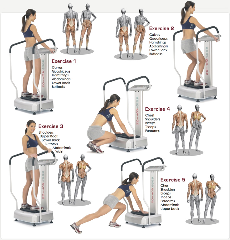 power plate exercises